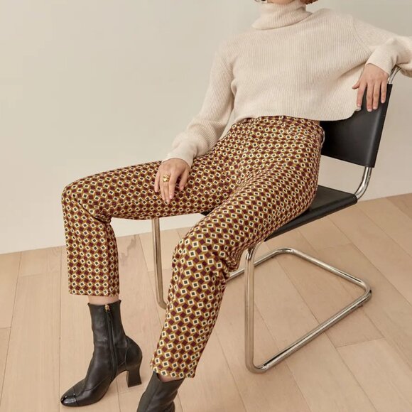 Sz24 Reformation Mezzanine Mod High-Rise Straight Leg Jeans – EUC - Picture 1 of 13